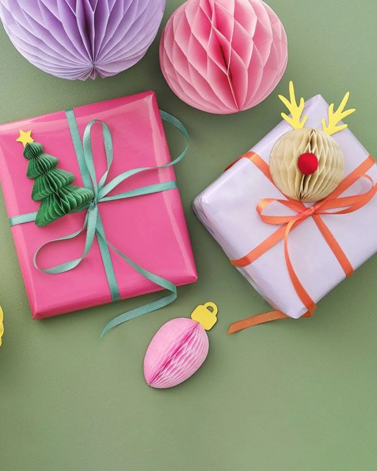 Honeycomb Present Toppers<Party Delights Hot