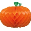 Honeycomb Pumpkin Decoration - 27Cm<Party Delights