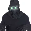Hooded Mask With Light Up Eyes<Party Delights
