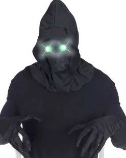 Hooded Mask With Light Up Eyes<Party Delights
