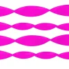 Party Delights Hot Pink Crepe Paper Streamer - 24M< Hanging Decorations