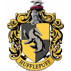 Party Delights Hufflepuff Wall Emblem Harry Potter Cardboard Cutout - 61Cm X 49Cm< Cardboard Cut Outs