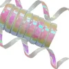 Party Delights Iridescent Holographic Streamers - 10 Coils< Hanging Decorations