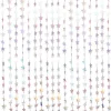 Party Delights Iridescent Star Curtain Backdrop - 2.2M X 1.2M< Party Backdrops