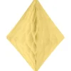 Party Delights Ivory White Honeycomb Diamond Decoration - 30Cm< Hanging Decorations