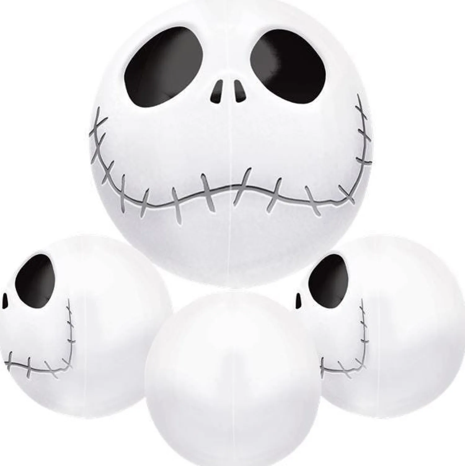 Jack Skellington Orbz Balloon - 16" Foil<Party Delights Hot