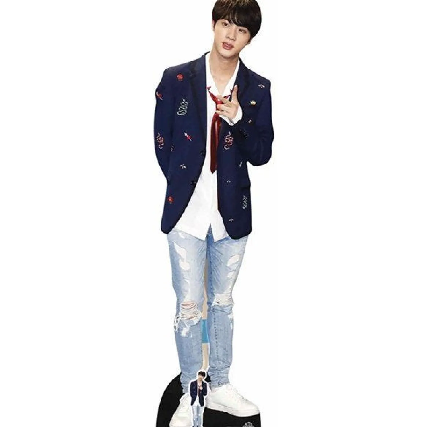 Party Delights Jin (Kim Seok-Jin) Bts Cardboard Cutout - 179Cm X 48Cm< Cardboard Cut Outs