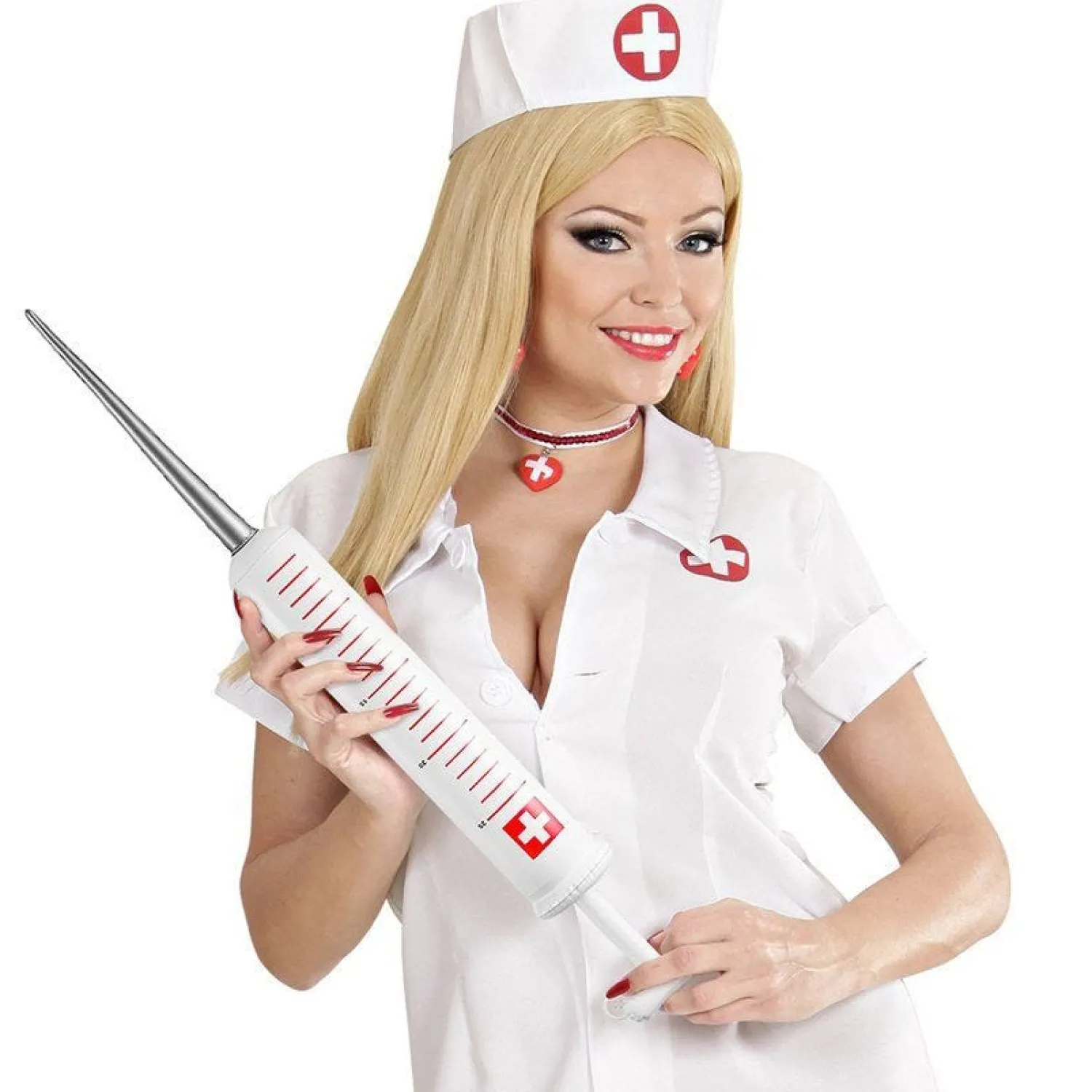 Party Delights Jumbo Syringe - 50Cm< Costume Props