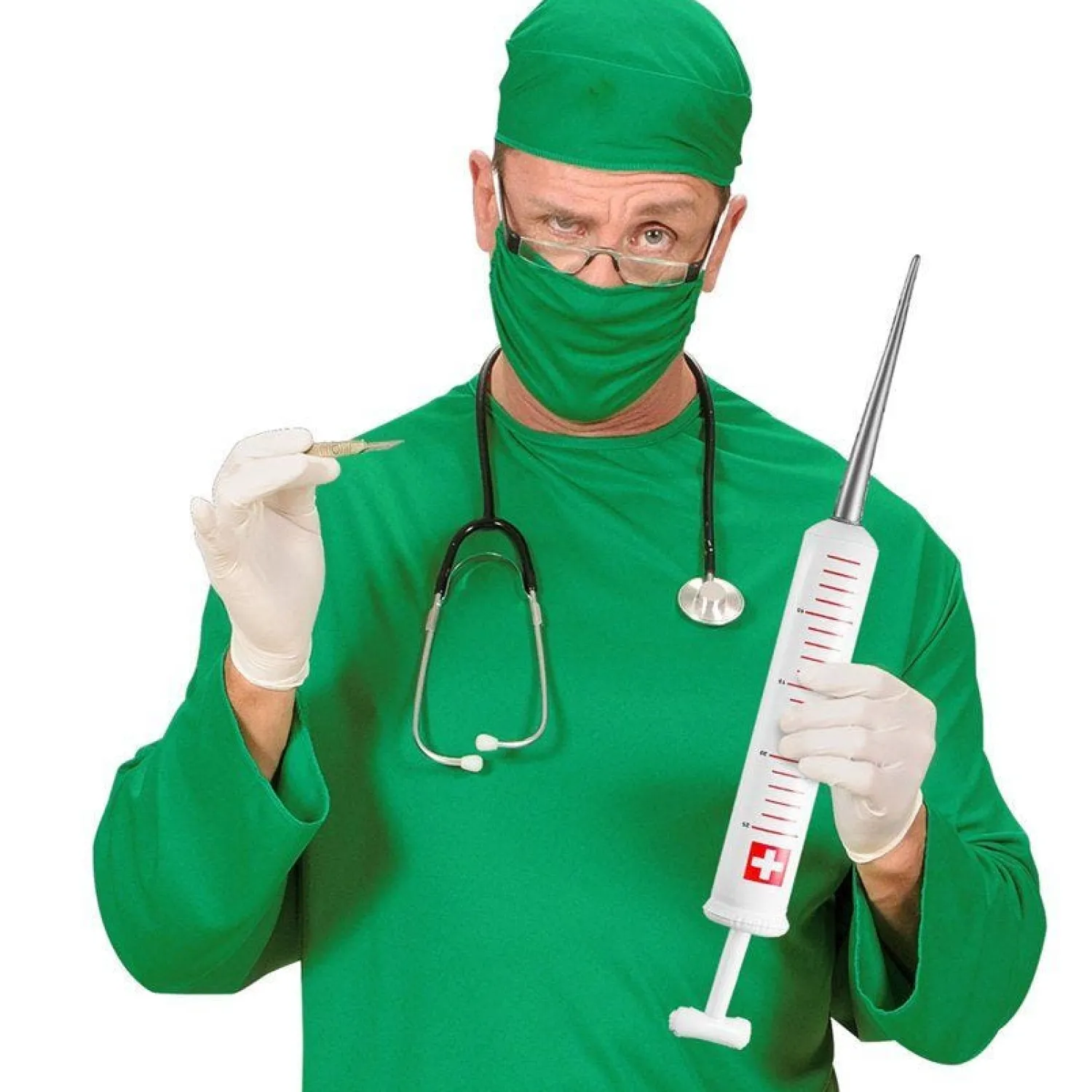 Party Delights Jumbo Syringe - 50Cm< Costume Props