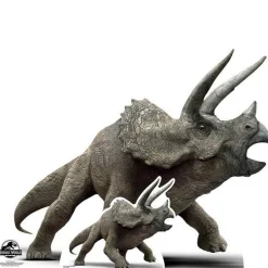 Party Delights Jurassic World Triceratops Dinosaur Cardboard Cutout - 120Cm X 96Cm< Cardboard Cut Outs