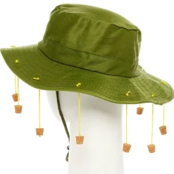Party Delights Khaki Australian Hat With Corks< Hats & Headwear