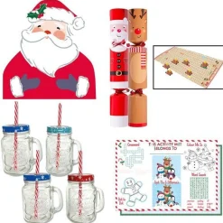Kids Christmas Table Decorating Kit<Party Delights Clearance