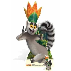 Party Delights King Julien Madagascar Cardboard Cutout - 90Cm X 55Cm< Cardboard Cut Outs