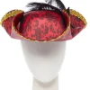 Party Delights Ladies Pirate Tricorn Hat< Hats & Headwear