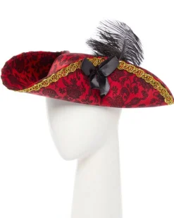 Party Delights Ladies Pirate Tricorn Hat< Hats & Headwear