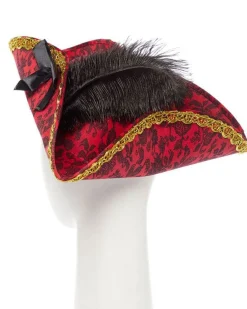 Party Delights Ladies Pirate Tricorn Hat< Hats & Headwear