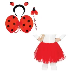 Party Delights Ladybug Tutu Accessory Kit - Child< Instant Outfits