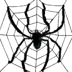 Large Spider Web & Spider - 2.4M<Party Delights Hot