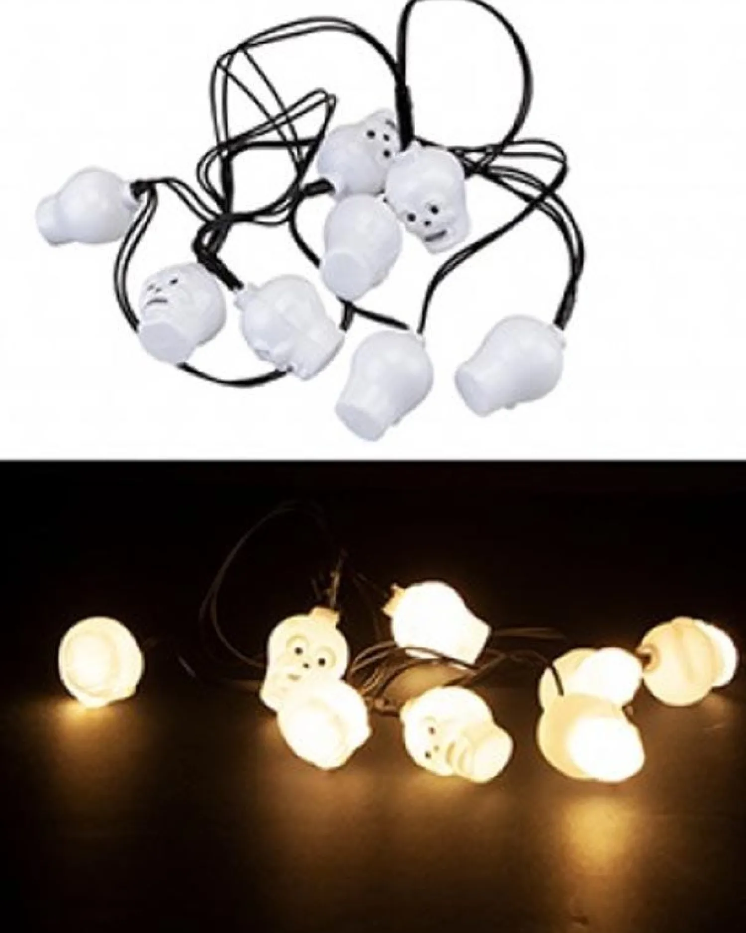 Led Ghost String Lights<Party Delights New