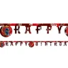 Party Delights Lego Ninjago 'Happy Birthday' Paper Banner - 2M< Banners