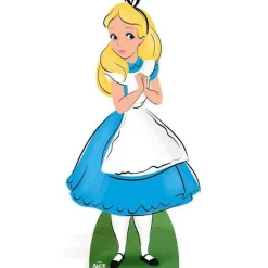 Party Delights Life Size Alice In Wonderland Cardboard Cutout - 160Cm X 81Cm< Cardboard Cut Outs