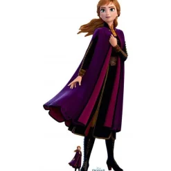 Party Delights Life Size Disney Frozen 2 Anna Cardboard Cutout - 168Cm X 80Cm< Cardboard Cut Outs