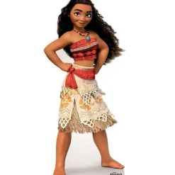 Party Delights Life Size Moana Cardboard Cut Out - 158Cm X 78Cm< Cardboard Cut Outs
