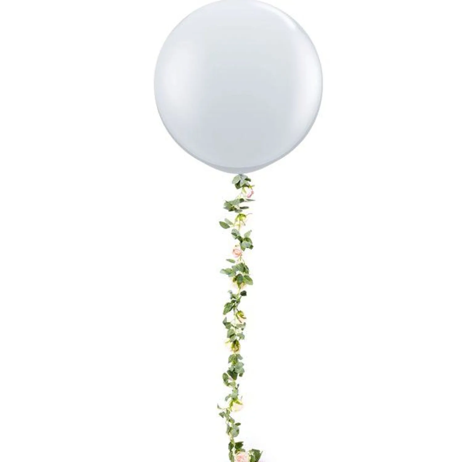 Party Delights Light Pink Rose Garland - 1.75M< Hanging Decorations