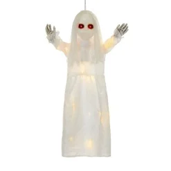 Light Up Hanging Girl Ghost - 90Cm<Party Delights Discount