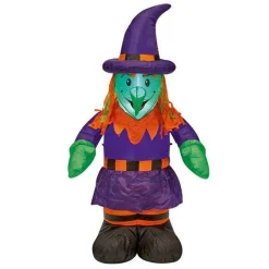 Light Up Inflatable Witch 1.2M<Party Delights Online