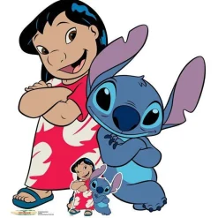 Party Delights Lilo & Stitch Cardboard Cutout - 114Cm X 102Cm< Cardboard Cut Outs