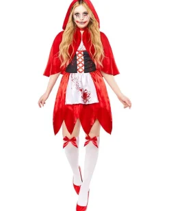 Little Dead Riding Hood Costume - Adult Costume<Party Delights Hot