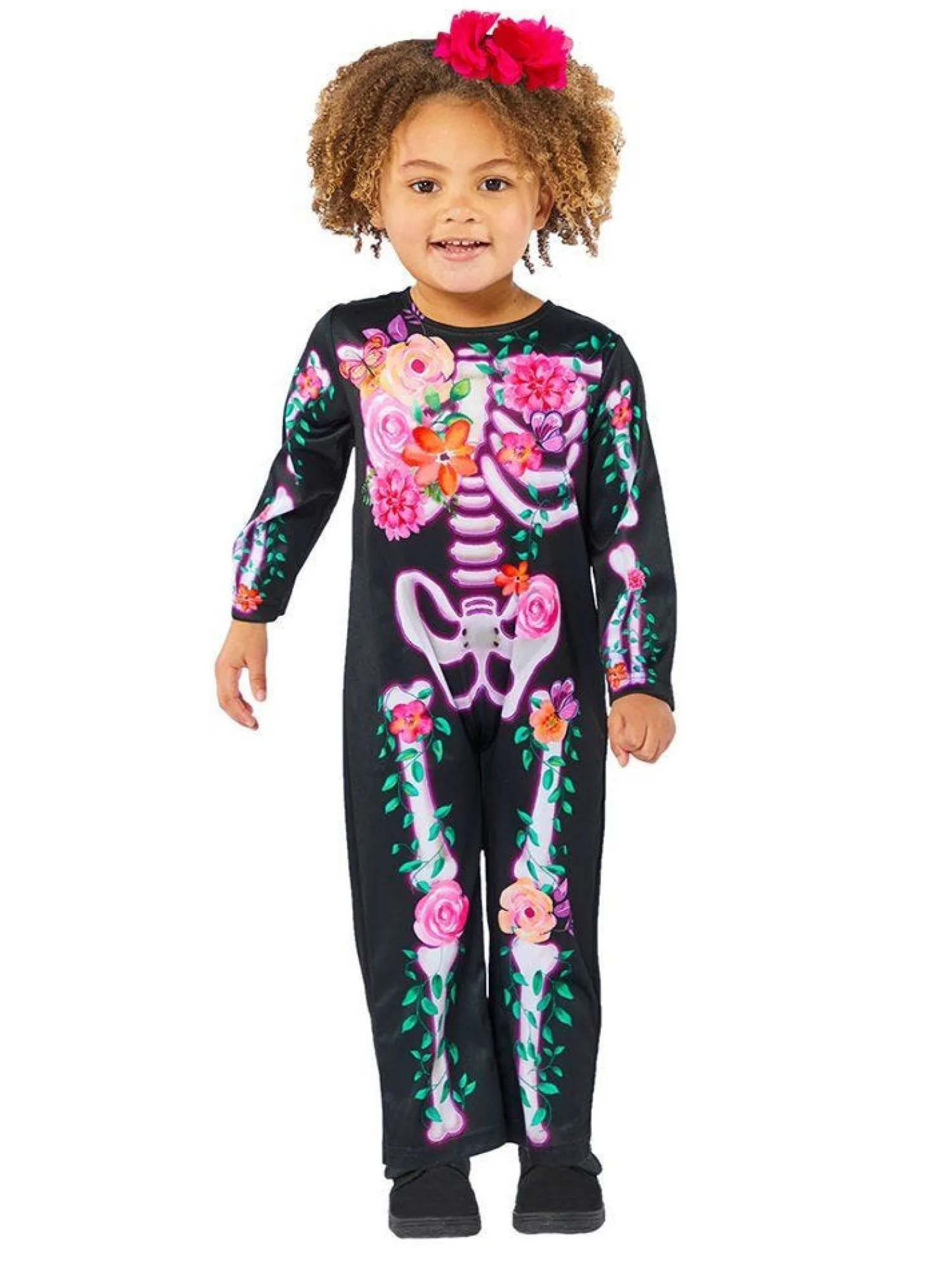 Little Floral Skeleton - Baby And Toddler Costume<Party Delights New
