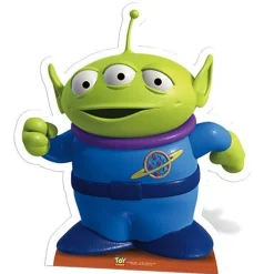 Party Delights Little Green Man Cardboard Cutout - 65Cm X 58Cm< Cardboard Cut Outs