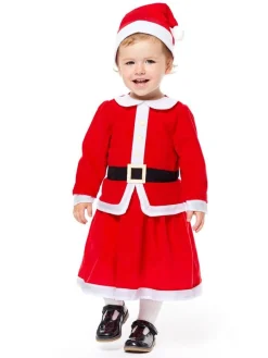 Little Miss Santa - Baby And Toddler Costume<Party Delights Online