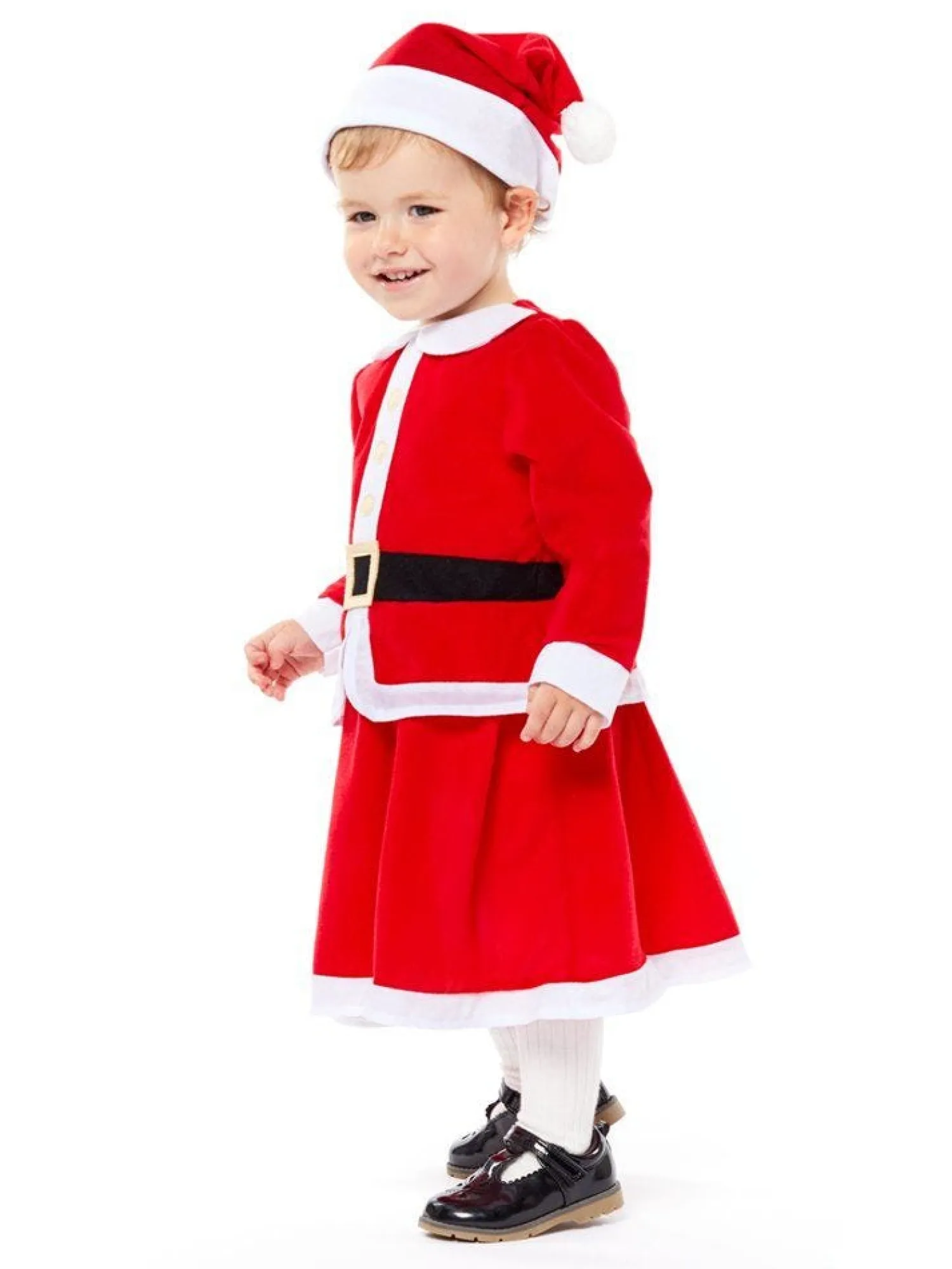 Little Miss Santa - Baby And Toddler Costume<Party Delights Online