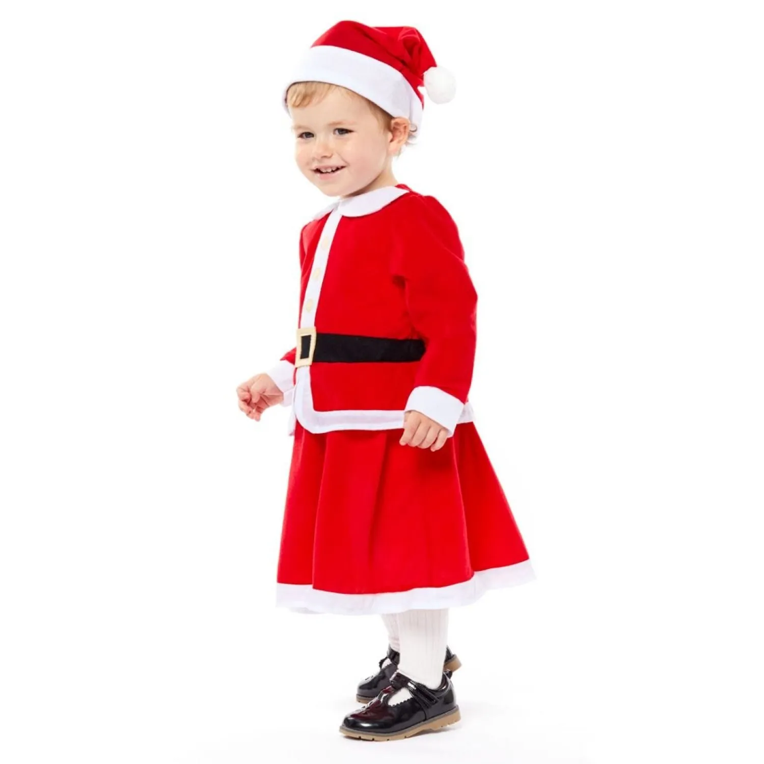 Little Miss Santa - Baby And Toddler Costume<Party Delights Online
