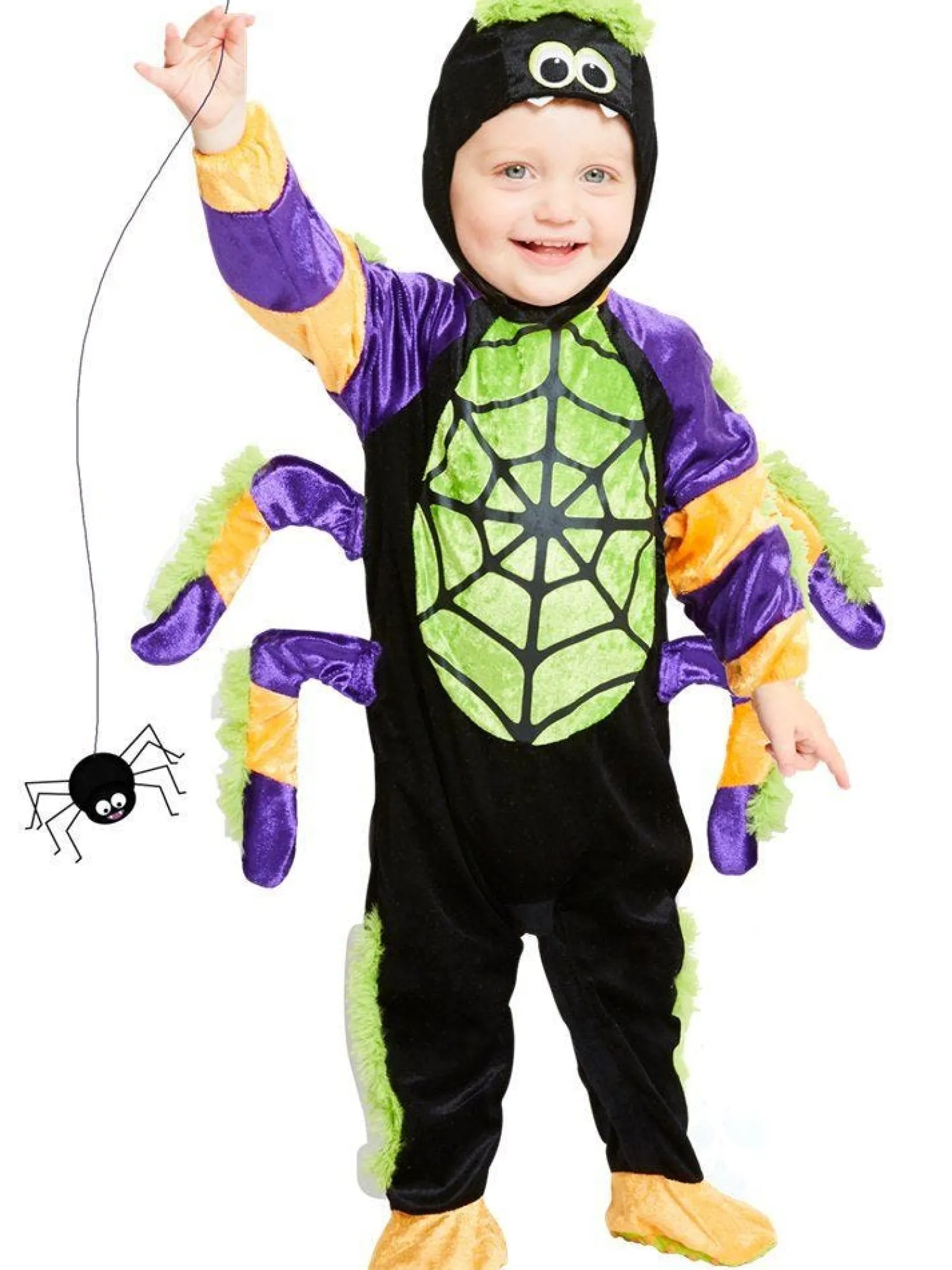 Little Spooky Spider - Toddler And Child Costume<Party Delights Clearance