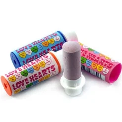 Party Delights Love Hearts Lipstick - 6G< Swizzels