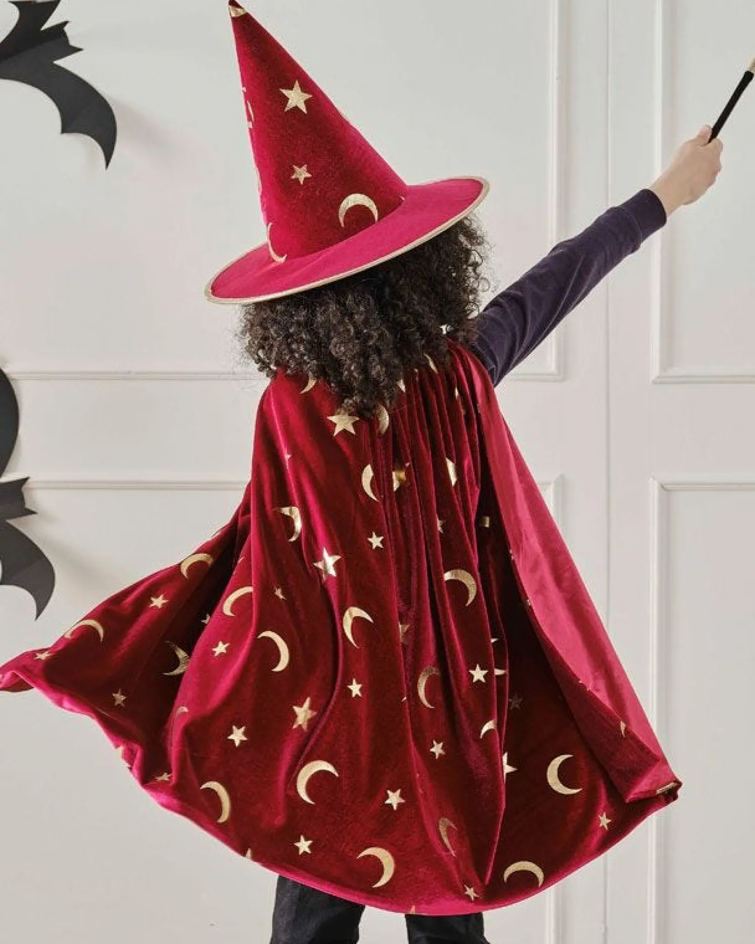 Magician Burgundy Cape<Party Delights Online