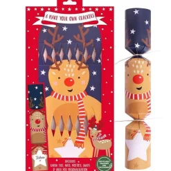 Make Your Own Reindeer Crackers - 30Cm (6Pk)<Party Delights