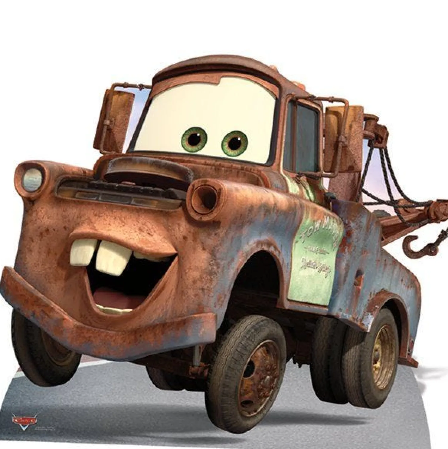 Party Delights Mater Disney Cars Cardboard Cutout - 109Cm X 94Cm< Cardboard Cut Outs
