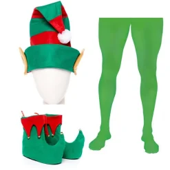 Party Delights Mens Elf Accessory Kit< Instant Outfits