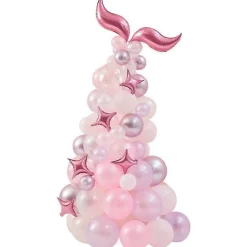 Party Delights Mermaid Magic Balloon Arch - 80 Balloons< Arches & Clouds