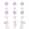 Party Delights Mermaid Shine Iridescent Hanging Cutouts - 57Cm (3Pk)< Hanging Decorations
