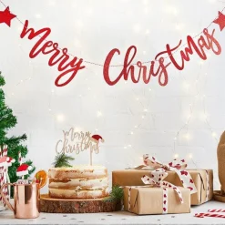Party Delights Merry Christmas Bunting - 2M< Bunting