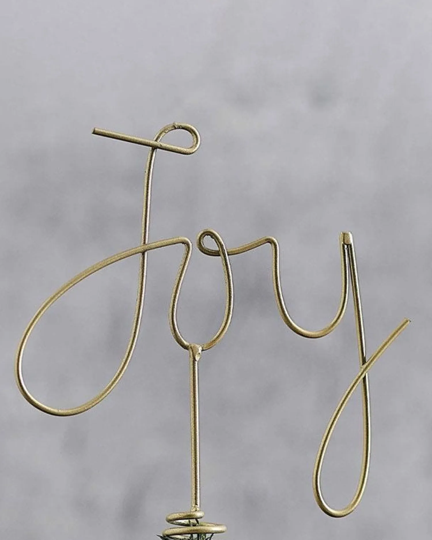 Metal Joy Tree Topper<Party Delights Outlet