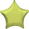 Metallic Lime Green Star Balloon - 19" Foil<Party Delights Hot