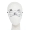 Party Delights Metallic Silver Domino Masquerade Mask< Masks