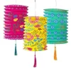 Party Delights Mexican Boho Paper Lanterns (3Pk)< Hanging Decorations